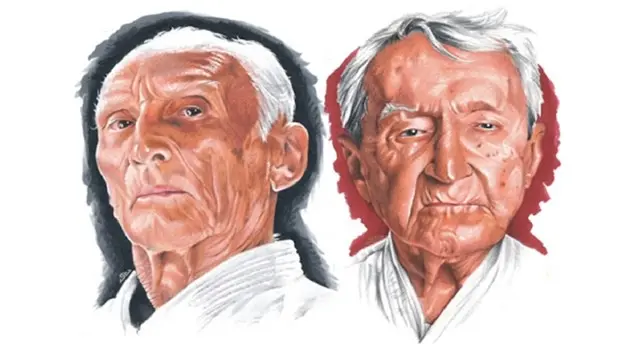 Artistic depiction of the Gracie brothers, pioneers of Brazilian Jiu Jitsu and founders of the Gracie Jiu Jitsu lineage.